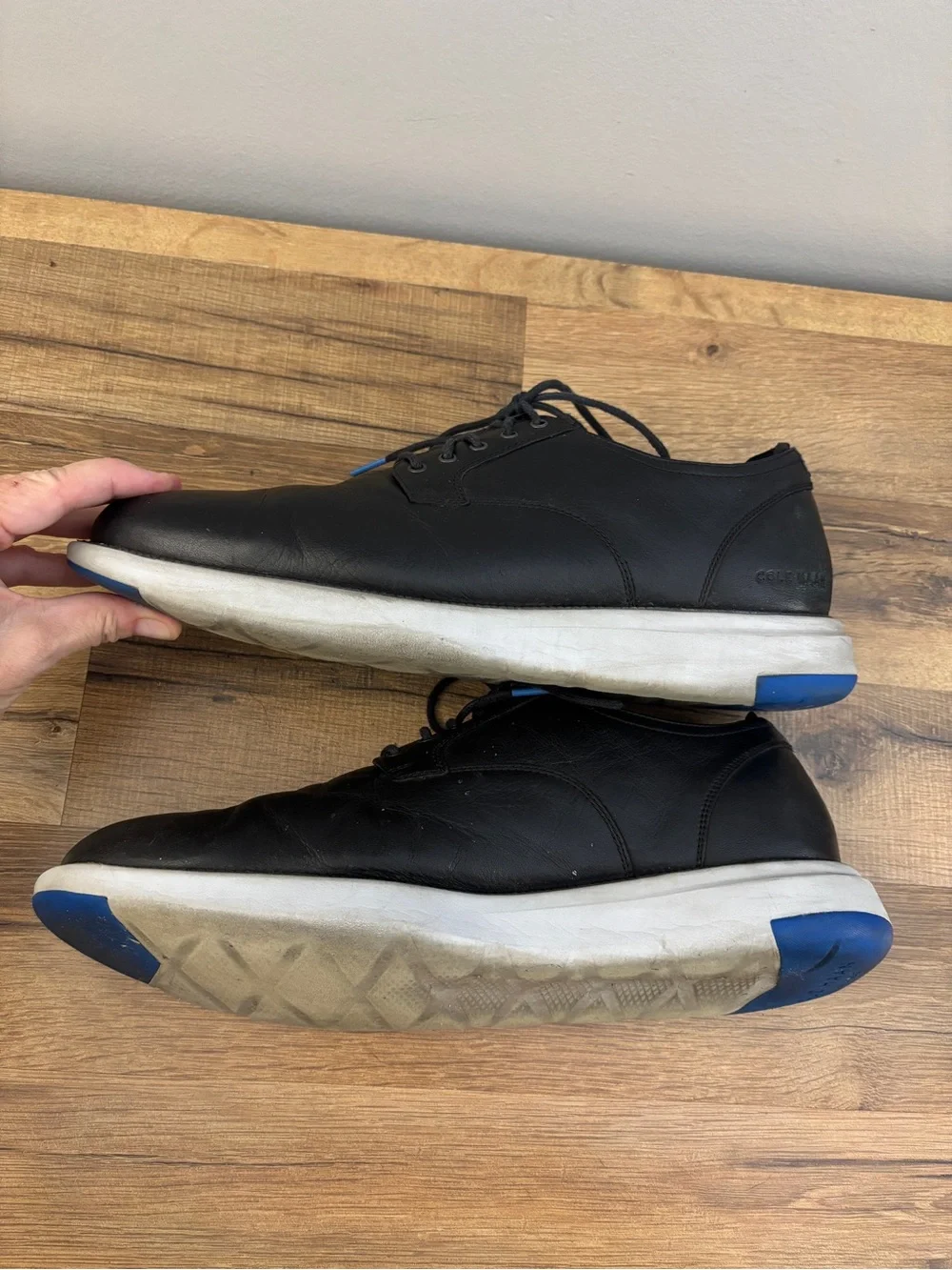 Cole Haan Grand Atlantic Lace Up Leather Oxford Black Men’s